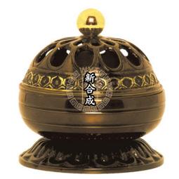 銅爐 淨香爐 檀香爐 獅頭爐 金爐 獅子爐 八卦爐 高5.9cm 歷史價格詳細信息