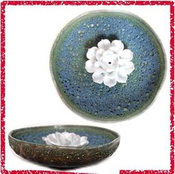 [唐古拉佛教文物]陶瓷4小時 飛龍祥雲盤香爐 歷史價格詳細信息