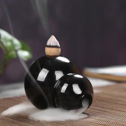 現貨 陶瓷倒流香座 禪意佛手蓮心倒流香座 紫砂香薰擺件 倒流香插盤 創意沉香香薰爐 送禮禮品線香 家居風水擺飾z6040 歷史價格詳細信息