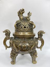 【御古齋】 精選 黃銅 南瓜 銅香爐 高腳 鏤空 香爐 淨香爐 薰香爐 祈神禮佛 養身禪坐 宗教佛具 供奉用品 1108 歷史價格詳細信息