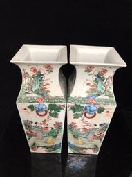 古董古玩瓷器清康熙五彩西廂記人物故事紋筆筒18.5/21 老物件包老 歷史價格詳細信息