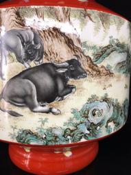 古董古玩瓷器收藏清乾隆粉彩手繪花鳥紋貫耳瓶老物件包老31/23 歷史價格詳細信息