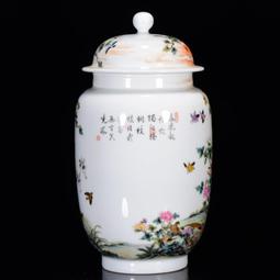 古董古玩明清官窯老瓷器收藏 清乾隆百鳥朝鳳參罐 農村舊貨老物件 價格比較,價格查詢,歷史價格詳細信息