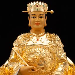 臺灣純銅鎏金藥王孫思邈神像家用藥店客廳供奉神醫像藥王菩薩擺件 歷史價格詳細信息