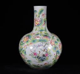 古董瓷器大清乾隆年制泛紅描金龍紋手繪將軍罐老物件茶葉罐蓋罐 歷史價格詳細信息