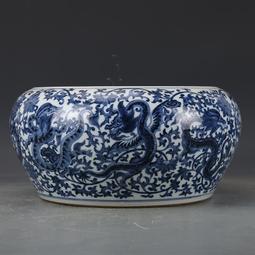 古董古玩瓷器收藏大明永樂年制青花纏枝蓮花卉玉壺春瓶 31/20.5 歷史價格詳細信息