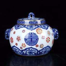 古董古玩老瓷器花瓶 清康熙青花山水撣瓶一對 包老保真老物件收藏 歷史價格詳細信息