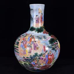 古董古玩老瓷器花瓶 清雍正御制墨彩描金雙鳳紋蓋罐 包老保真收藏 歷史價格詳細信息