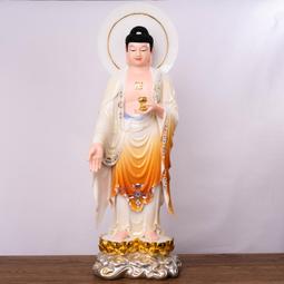 西方三聖佛像漢白玉客廳擺件石彫觀音菩薩佛像供奉阿彌陀佛像站像 歷史價格詳細信息