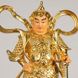 純銅貼金南海觀世音觀音佛像坐蓮家用供奉觀音菩薩像娑婆三聖擺件 歷史價格詳細信息