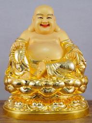 彌勒佛菩薩大肚佛像笑佛神像寺廟供奉樹脂玻璃鋼銅雕彩繪擺件活動 歷史價格詳細信息