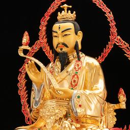 臺灣純銅鎏金鑲寶太乙救苦天尊神像太乙真人帶騎太乙天尊家用佛像 歷史價格詳細信息