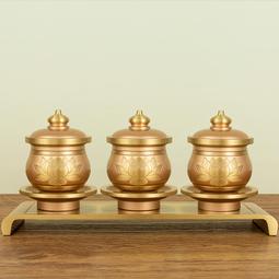 純銅供水杯供佛杯家用道仙家杯黃銅高腳杯關公財神貔貅招財擺件 歷史價格詳細信息