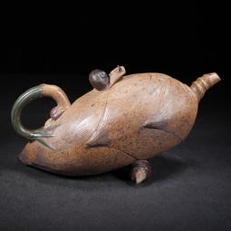 * 「紫砂茶具」 禮盒款/手工製作/三畝陶/ 如意滿福作品/紫泥紫砂/茶具五件組/ 歷史價格詳細信息