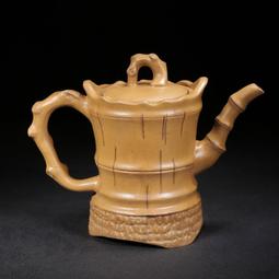 宜興紫砂名家純手工刻繪竹葉茶具大容量禮品壺漢鐸250ml 歷史價格詳細信息