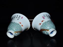 大清雍正年制胭脂紅福桶瓶 包老瓷器 舊貨老貨 收藏品 歷史價格詳細信息