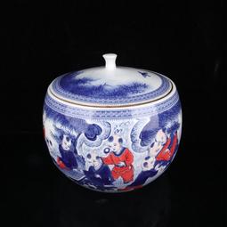 青花嬰戲景德鎮碗五六七老廠瓷國營瓷廠瓷器民族碗包老瓷器老廠貨 歷史價格詳細信息