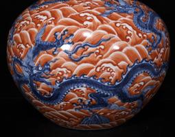 古董古玩瓷器收藏明代宣德五彩手繪鴛鴦戲水紋高足蓋罐老物件包老 歷史價格詳細信息