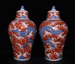 古董古玩瓷器收藏明代宣德五彩手繪鴛鴦戲水紋高足蓋罐老物件包老 歷史價格詳細信息