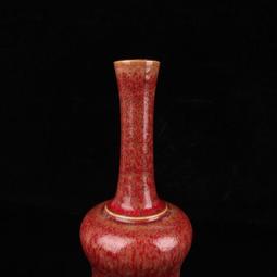 古董古玩老瓷器花瓶 清乾隆祭蘭鎏金壽字包銅回流尊瓶 老物件收藏 歷史價格詳細信息