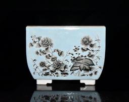 古董老瓷器清代同治年制粉彩藍獅子太保天球瓶賞瓶老物件傳世收藏 歷史價格詳細信息