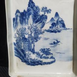 青花瓷盤(民窯 大明宣德年製 祝壽餐盤 盤直徑26公分 購自中國台灣省新北市) 歷史價格詳細信息