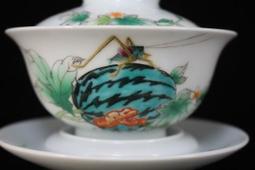 琺瑯彩瓷器 綠地描金八寶碗 乾隆瓷器 仿古瓷器碗 飯碗 貢碗 歷史價格詳細信息