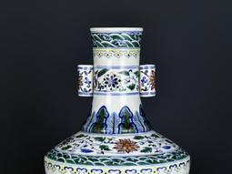 古董古玩明清官窯老瓷器收藏 清康熙斗彩人物瓶 農村舊貨老物件收 歷史價格詳細信息