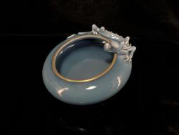 古董古玩明清官窯老瓷器收藏 清乾隆斗彩龍紋雙耳瓶 農村舊貨老物 歷史價格詳細信息