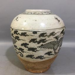 古董古玩明清官窯老瓷器收藏 元五彩陰刻龍紋八角罐  農村舊貨老 歷史價格詳細信息