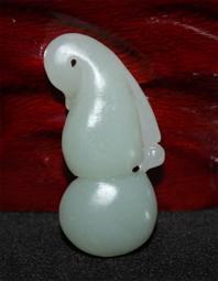 福祿吉祥青玉葫蘆吊墜銀鎏金和田玉石小巧掛墜復古風金項鏈配墜~滿200元發貨 歷史價格詳細信息