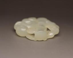 紅山文化高古玉殘件，小玉嬋，石器時代包老包真，實大實的不整那461 歷史價格詳細信息