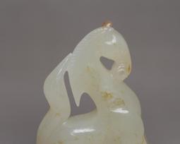 紅山文化 老玉器 博物古玩古董老玉手把件掛件動物和田玉龍鳳呈祥 歷史價格詳細信息