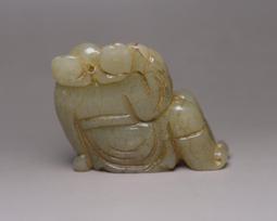 紅山文化 老玉器 博物古玩古董老玉手把件掛件動物和田玉龍鳳呈祥 歷史價格詳細信息