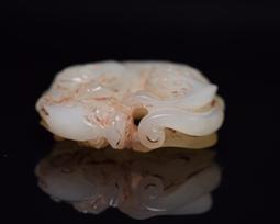 紅山文化玉古玩古董老玉雜項收藏鐵石鐵隕石雙魚玉佩老物 歷史價格詳細信息