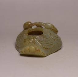 紅山文化玉古玩古董老玉雜項收藏鐵石鐵隕石雙魚玉佩老物 歷史價格詳細信息