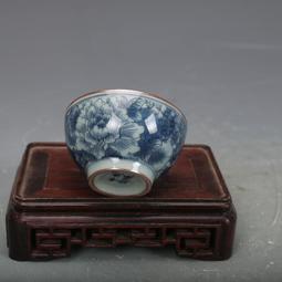 景德鎮仿古老陶泥青花龍鳳紋主人品茗杯古董古玩舊貨老貨收藏真品 歷史價格詳細信息