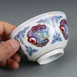 大明成化斗彩龍鳳紋杯仿古瓷器古董古玩包老保真收藏真品老貨 歷史價格詳細信息
