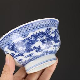 景德鎮瓷器青花瓷餐具乾隆瓷器清明上河圖茶杯酒杯主人品茗杯 歷史價格詳細信息