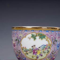 主人杯景德鎮仿古老陶泥青花纏枝蓮杯茶杯仿古瓷器古董古玩收藏 歷史價格詳細信息