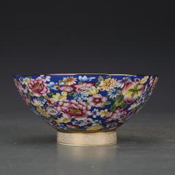 古董古玩老瓷器花清乾隆琺瑯彩鏤空纏枝花卉紋雙耳瓶 老物件收藏 歷史價格詳細信息