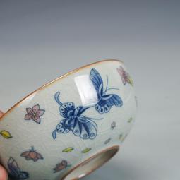 景德鎮仿古老陶泥青花龍鳳紋主人品茗杯古董古玩舊貨老貨收藏真品 歷史價格詳細信息