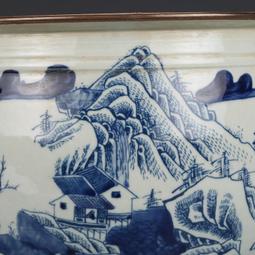 清青花麒麟送子筆筒古董古玩收藏品真品舊貨老貨包老保真擺件 歷史價格詳細信息