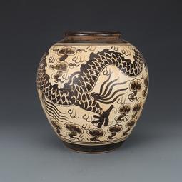 宋吉州窯黑釉褐彩虎紋茶盞 仿古瓷器古董古玩老貨收藏真品 歷史價格詳細信息