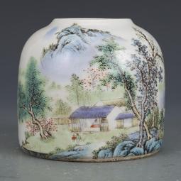 民國瓷器 民國粉彩 文房水盂 壽桃仿古瓷器 舊貨收藏瓷器古董古玩 歷史價格詳細信息