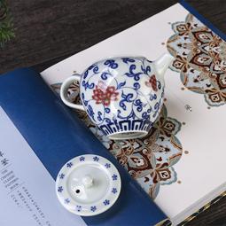 清乾隆青花釉里紅纏枝紋賞瓶古董古玩收藏真品包老保真老物件老貨 歷史價格詳細信息