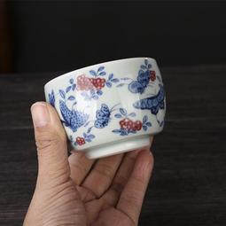 景德鎮仿古茶具綠彩龍紋主人杯品茗杯仿古瓷器古董古玩陶瓷茶杯 歷史價格詳細信息