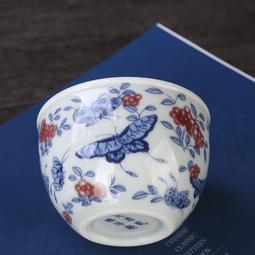 景德鎮仿古茶具綠彩龍紋主人杯品茗杯仿古瓷器古董古玩陶瓷茶杯 歷史價格詳細信息