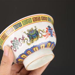 老廠貨景德鎮紅旗瓷廠五六七老物件青花龍紋盤古董古玩舊貨收藏 歷史價格詳細信息