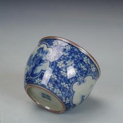 景德鎮仿古老陶泥青花龍鳳紋主人品茗杯古董古玩舊貨老貨收藏真品 歷史價格詳細信息